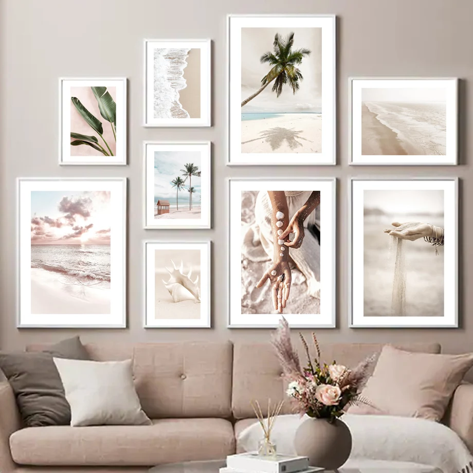 Sand Falling Picking Seashells Palm Tree Calm Beach Wall Art Print Canvas Painting Nordic Poster Decor Pictures For Living Room
Sand Falling Picking Seashells Palm Tree Calm Beach Wall Art Print Canvas Painting Nordic Poster Decor Pictures For Living Room