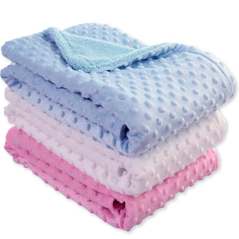 Baby Blanket for Babies Accessories Newborn Soft Fleece Double Layer Towel Cotton Warm Infant Bedding Swaddle Wrap 100*70Cm
Baby Blanket for Babies Accessories Newborn Soft Fleece Double Layer Towel Cotton Warm Infant Bedding Swaddle Wrap 100*70Cm