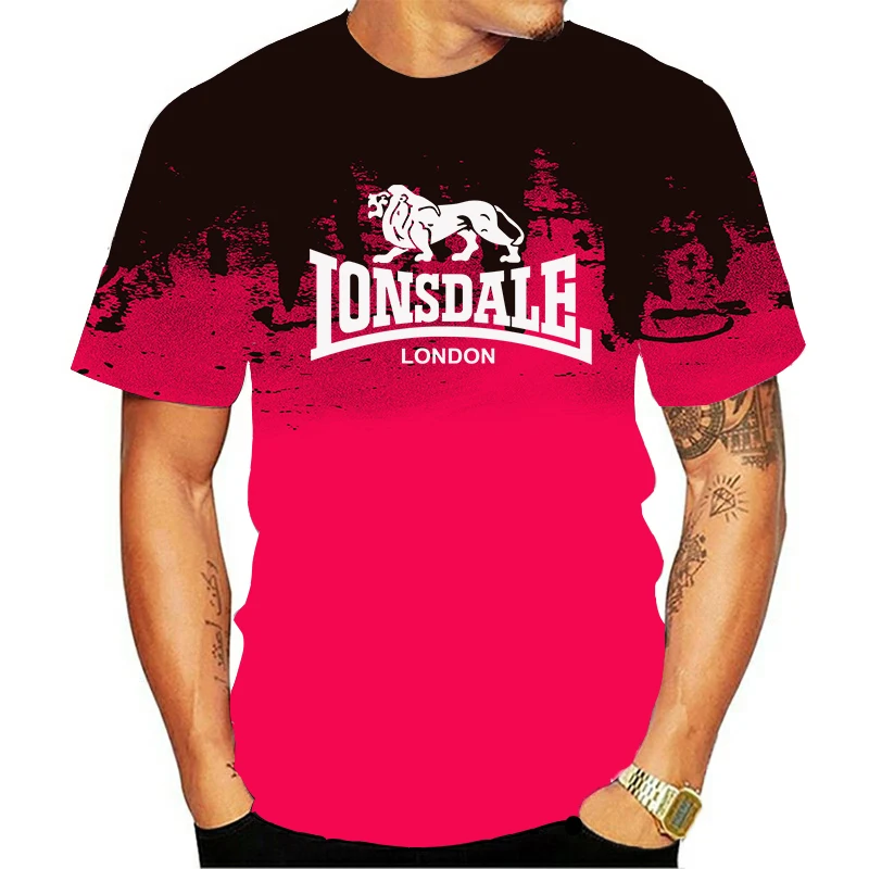 2021 new T-shirt top summer 3D printing funny short-sleeved fashion brand Lonsdale printing men's T-shirt xxl-6xl
2021 new T-shirt top summer 3D printing funny short-sleeved fashion brand Lonsdale printing men's T-shirt xxl-6xl