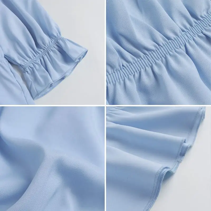 Women Party Shirts Sexy Off Shoulder Crop Tops 2021 VONDA Casual Ruffled Blouse Bohemian Summer Tops Party Blusas Feminina
Women Party Shirts Sexy Off Shoulder Crop Tops 2021 VONDA Casual Ruffled Blouse Bohemian Summer Tops Party Blusas Feminina