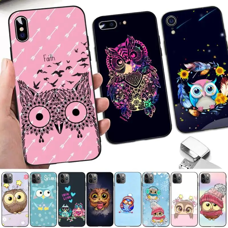 fashion cartoon owl Phone Case for iphone 13 8 7 6 6S Plus X 5S SE 2020 XR 11 12mini pro XS MAX 
fashion cartoon owl Phone Case for iphone 13 8 7 6 6S Plus X 5S SE 2020 XR 11 12mini pro XS MAX