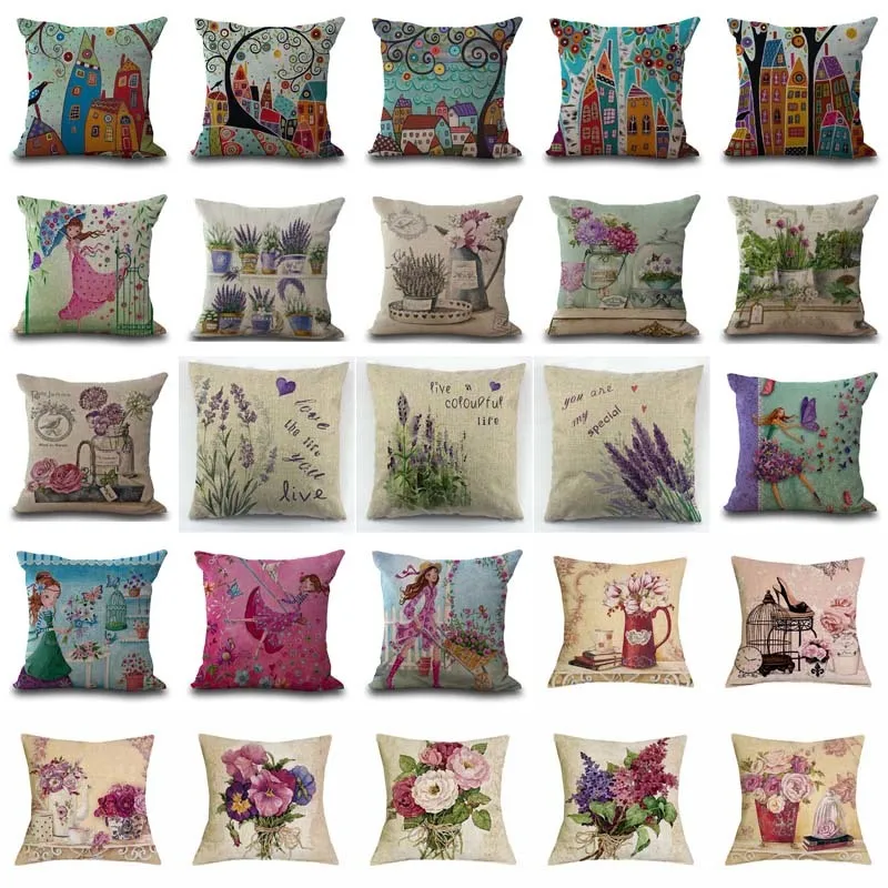 Living Room Decoration Lavender Decorative Pillows Sofa Cushion Cover Pillows Flowers Linen Throw Pillows Home Decor Pillow
Living Room Decoration Lavender Decorative Pillows Sofa Cushion Cover Pillows Flowers Linen Throw Pillows Home Decor Pillow