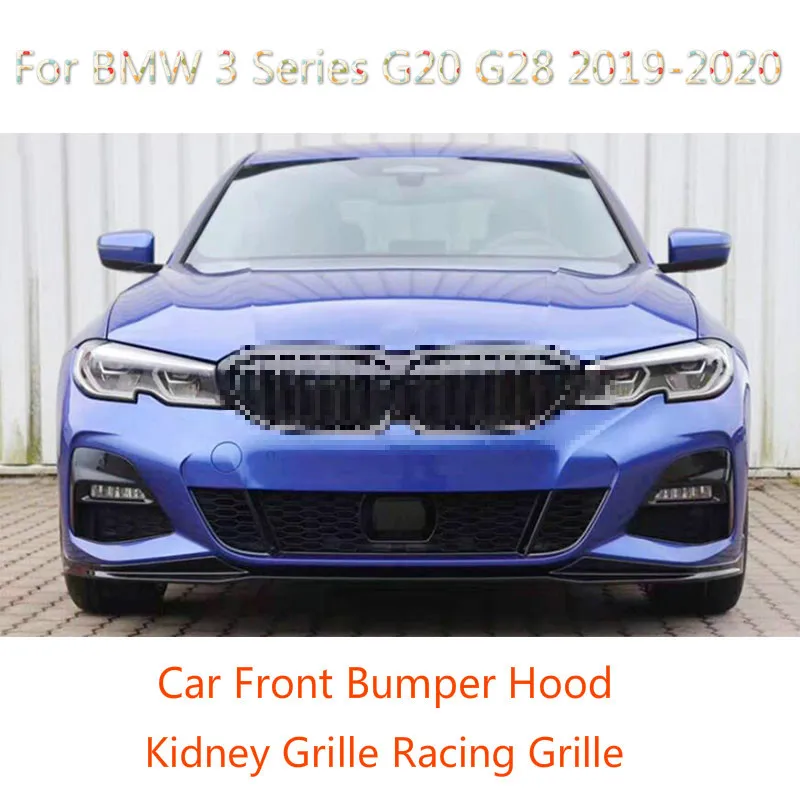 Car Front Bumper Center Grid ABS Plastic Car Styling Auto Center Black Grille Vertical Bar For BMW G20 new 3 series 2019 2020
Car Front Bumper Center Grid ABS Plastic Car Styling Auto Center Black Grille Vertical Bar For BMW G20 new 3 series 2019 2020