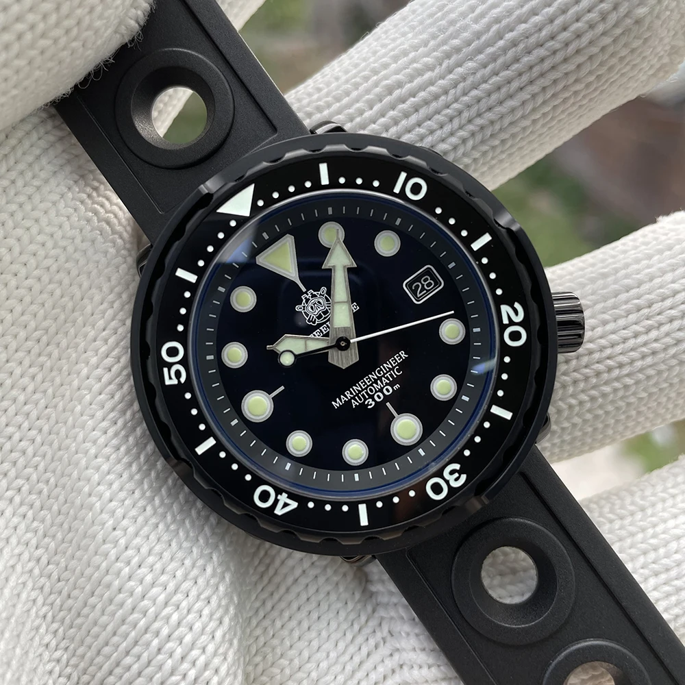 STEELDIVE Official Dive Watch 300M Waterproof SD1975X Electroplate IP Black Case NH35 Automatic Movement Men's Mechanical Watch
STEELDIVE Official Dive Watch 300M Waterproof SD1975X Electroplate IP Black Case NH35 Automatic Movement Men's Mechanical Watch