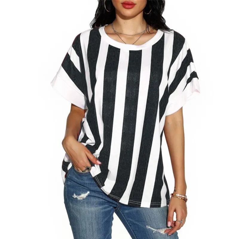 S-3XL 2022 New Style Summer Fashion Tops Striped Pattern Vintage Comfy Round Neck Fashion T-Shirts Y2k Aesthetic Graphic Tee
S-3XL 2022 New Style Summer Fashion Tops Striped Pattern Vintage Comfy Round Neck Fashion T-Shirts Y2k Aesthetic Graphic Tee