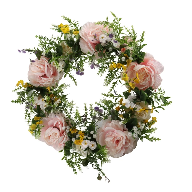 Artificial Flower Wreath Spring Garland for Front Door Wall Window Wedding Party Office Garden Home Decor
Artificial Flower Wreath Spring Garland for Front Door Wall Window Wedding Party Office Garden Home Decor