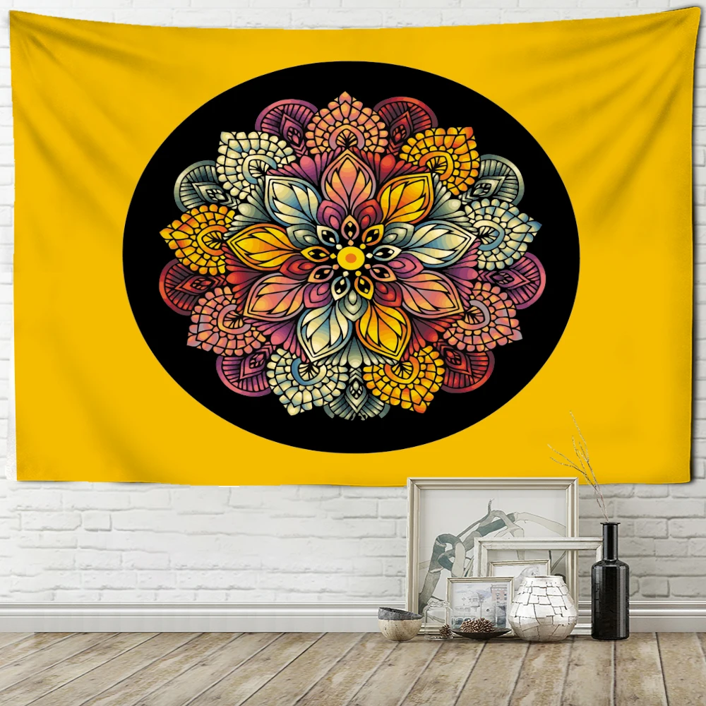 Flower-Shaped Mandala Tapestry Wall Hanging Bohemian Elephant Style Psychedelic Witchcraft Tapiz Hippie Artist Home Decor
Flower-Shaped Mandala Tapestry Wall Hanging Bohemian Elephant Style Psychedelic Witchcraft Tapiz Hippie Artist Home Decor