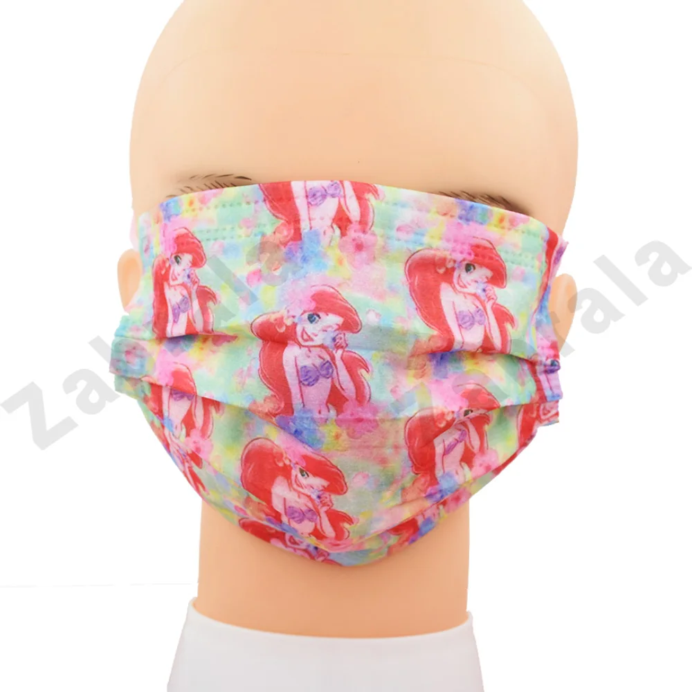 10/20/30/40/50/100Pcs Disney Disposable Adult Mouth Mask Mermaid Print Cartoon Anime Face Masks 3Layer Filter Protective Mascara
10/20/30/40/50/100Pcs Disney Disposable Adult Mouth Mask Mermaid Print Cartoon Anime Face Masks 3Layer Filter Protective Mascara