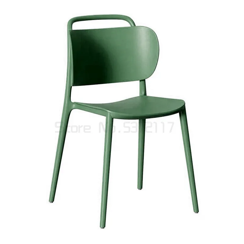 Nordic chair household chair modern simple plastic stool back chair leisure chair milk tea shop dining chair
Nordic chair household chair modern simple plastic stool back chair leisure chair milk tea shop dining chair