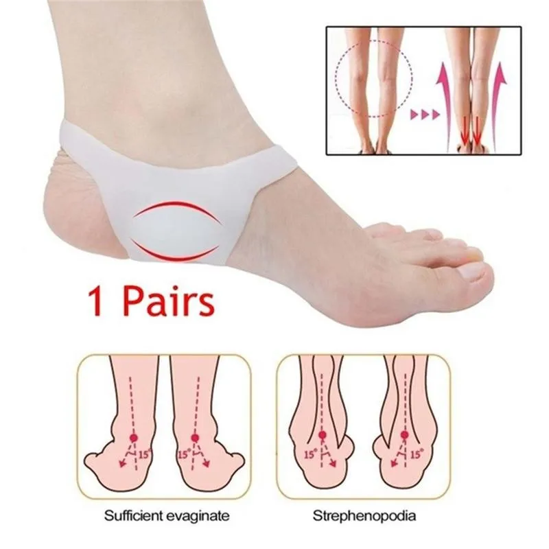 1Pair Arch Support Shoe Insert Foot Pads for Plantar Fasciitis and Flat Feet Soft Gel Sleeves Set Discreet Arch Pain Relief Tool
1Pair Arch Support Shoe Insert Foot Pads for Plantar Fasciitis and Flat Feet Soft Gel Sleeves Set Discreet Arch Pain Relief Tool