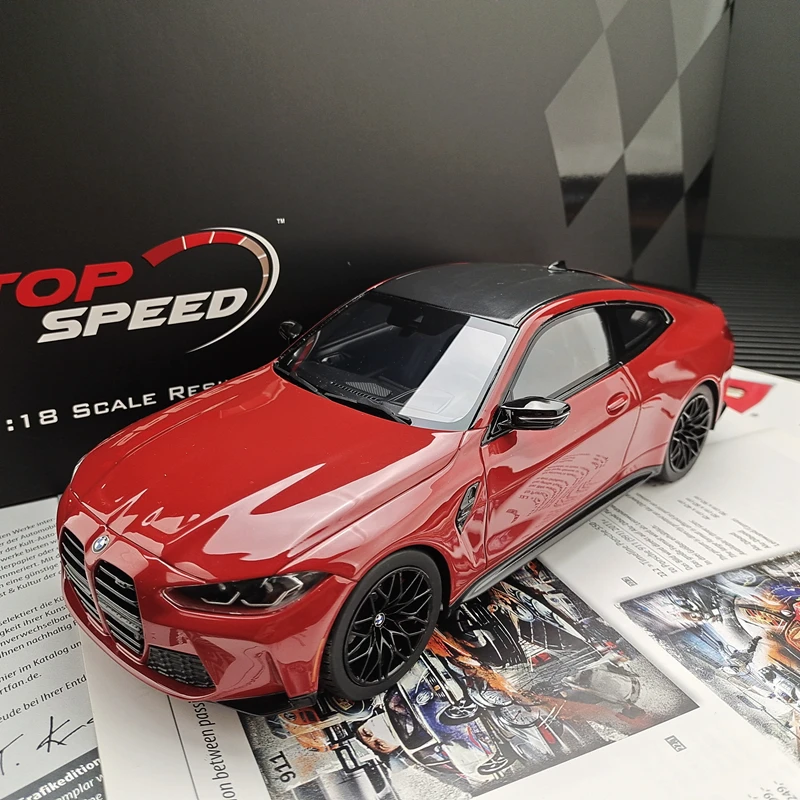 TopSpeed 1:18 BMW M4 Competition G82 Limited Collector Edition Metal Diecast Model Toy Gift
TopSpeed 1:18 BMW M4 Competition G82 Limited Collector Edition Metal Diecast Model Toy Gift