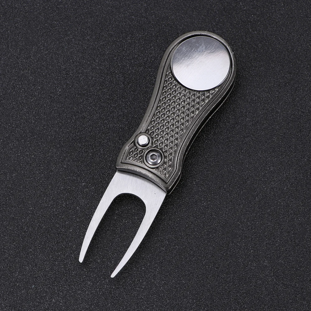 Foldable Divot Tool Aluminium Handle Tools Lightweight Portable Magnetic Marker for (Red)
Foldable Divot Tool Aluminium Handle Tools Lightweight Portable Magnetic Marker for (Red)