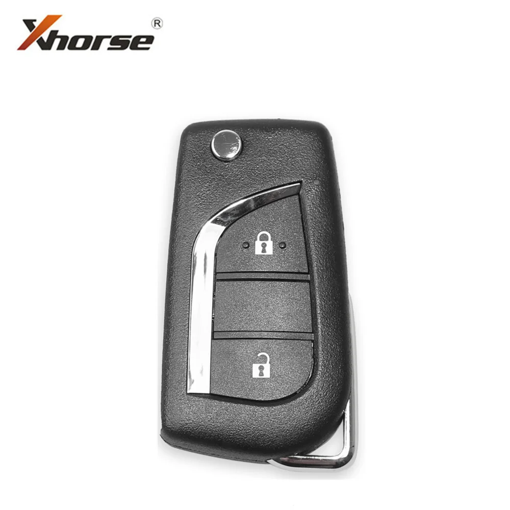 Универсальный пульт дистанционного управления XHORSE XKTO01EN для Toyota 2 кнопки VVDI Key Tool и