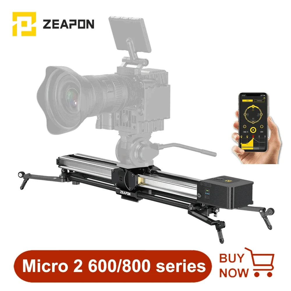 Рельсовый слайдер для цифровой зеркальной камеры ZEAPON Micro 2 с моторизованным
