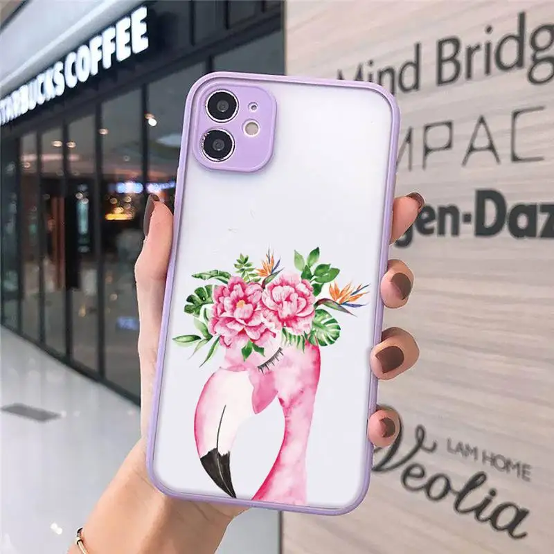 Flamingo Pig Dog Rabbit Phone Case Matte transparent For Purple iPhone 12 Mini 11 Pro XR XS Max 7 8 Plus X Back Cover
Flamingo Pig Dog Rabbit Phone Case Matte transparent For Purple iPhone 12 Mini 11 Pro XR XS Max 7 8 Plus X Back Cover