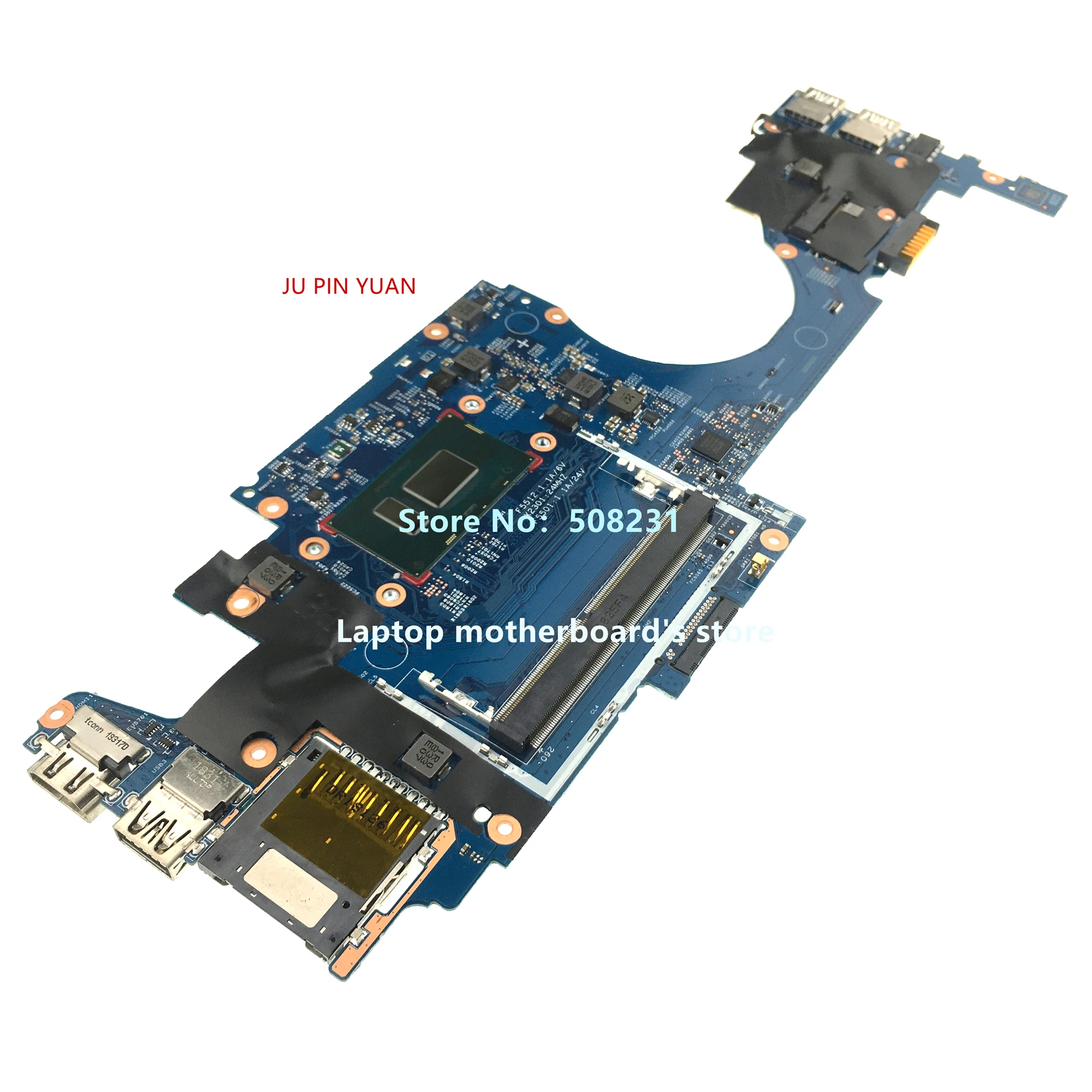 

For HP X360 11-AD Laptop Motherboard L20760-601 17933-1 448.0F602.0011 L20760-001 With SR3W0 I3-8130U DDR4 100% Fully Tested