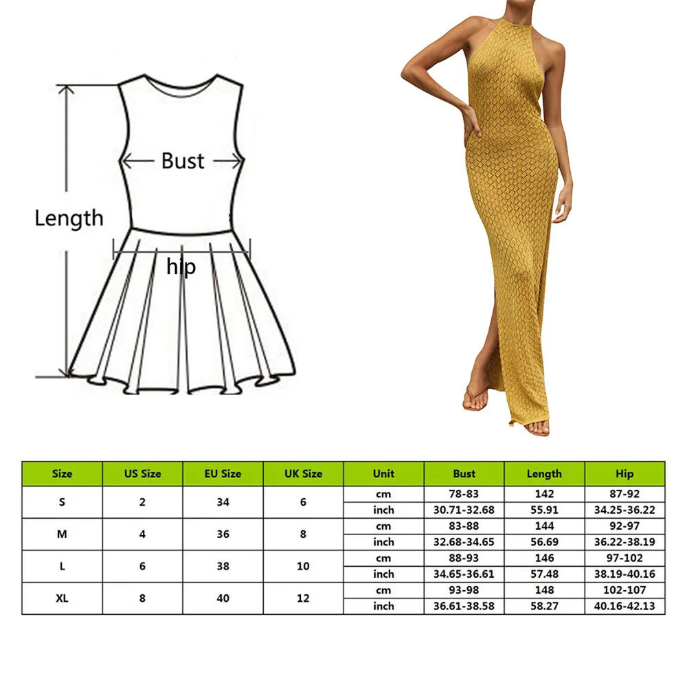 Cryptographic Sleeveless Halter Sexy Backless Maxi Dress Women Knitted See Through Beachwear 2021 Holiday Long Split Dresses
Cryptographic Sleeveless Halter Sexy Backless Maxi Dress Women Knitted See Through Beachwear 2021 Holiday Long Split Dresses
