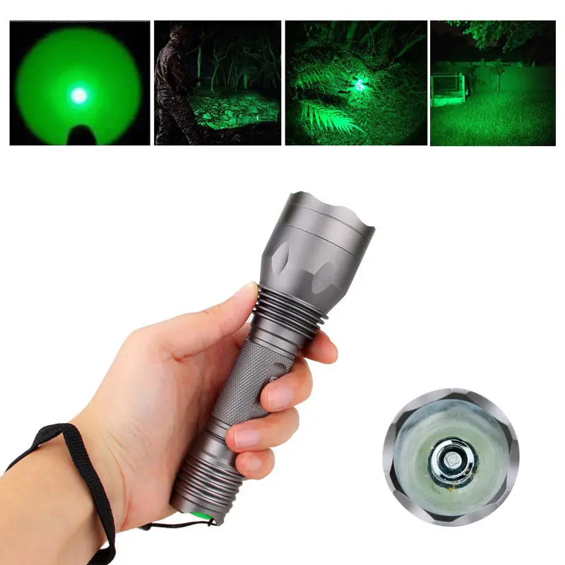 Hunting Light Green 1200LM Tactical LED Flashlight, Night Hunting Hog Predator Lights Bow Hog Rabbit Coyote Pig Varmint Predator
Hunting Light Green 1200LM Tactical LED Flashlight, Night Hunting Hog Predator Lights Bow Hog Rabbit Coyote Pig Varmint Predator