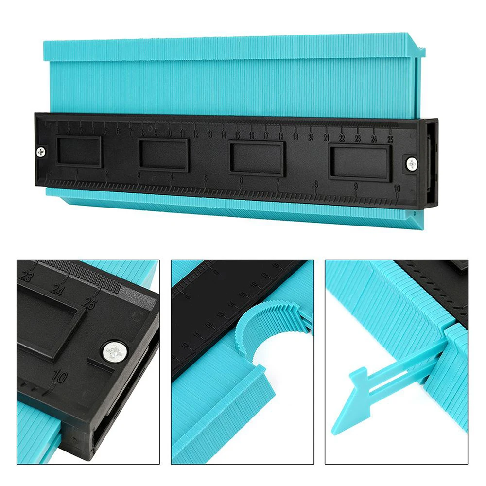 5/6/10In Contour Gauge Duplicator Multifunctional Plastic Carpentry Measurement Irregular Profiler Marker Cutting
5/6/10In Contour Gauge Duplicator Multifunctional Plastic Carpentry Measurement Irregular Profiler Marker Cutting