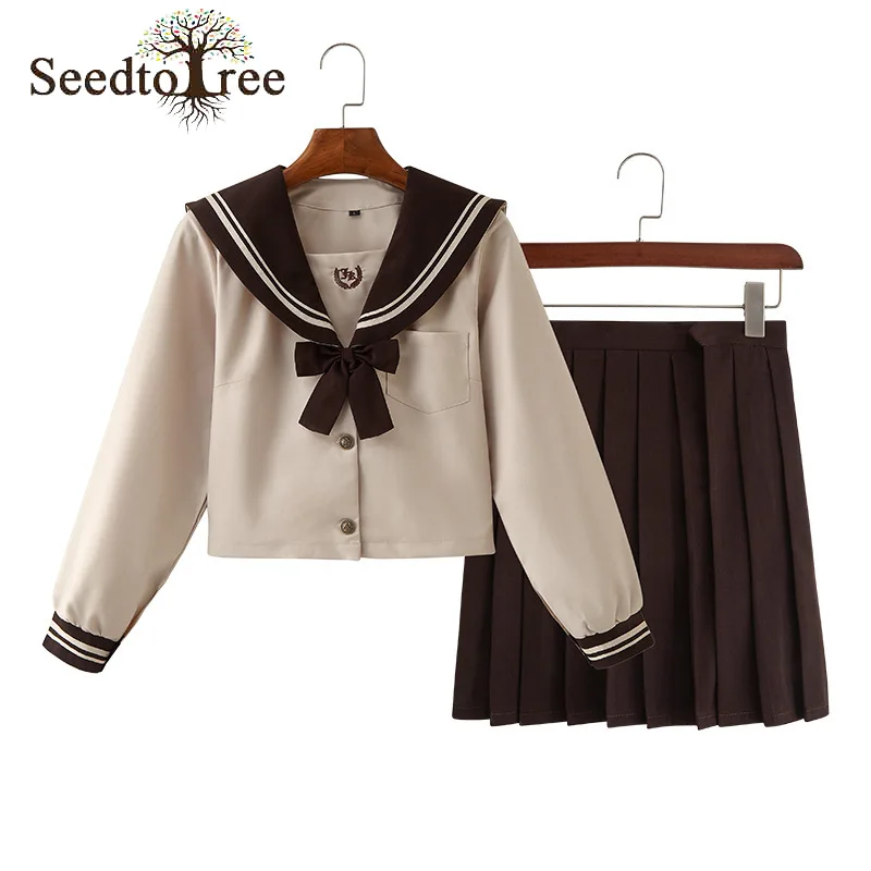 Color Block Preppy Style Dress Sets Women's Long Sleeved Sailor Collar Pleated Skirt Jk School Uniforms
Color Block Preppy Style Dress Sets Women's Long Sleeved Sailor Collar Pleated Skirt Jk School Uniforms