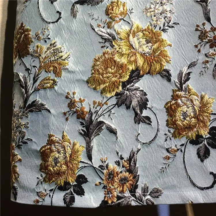 Spring Flowers Dobby Skirts Womens Korean Office Lady Slim Bodycon Pencil Skirt High Waist Elegant Midi Skirt Women SY141
Spring Flowers Dobby Skirts Womens Korean Office Lady Slim Bodycon Pencil Skirt High Waist Elegant Midi Skirt Women SY141