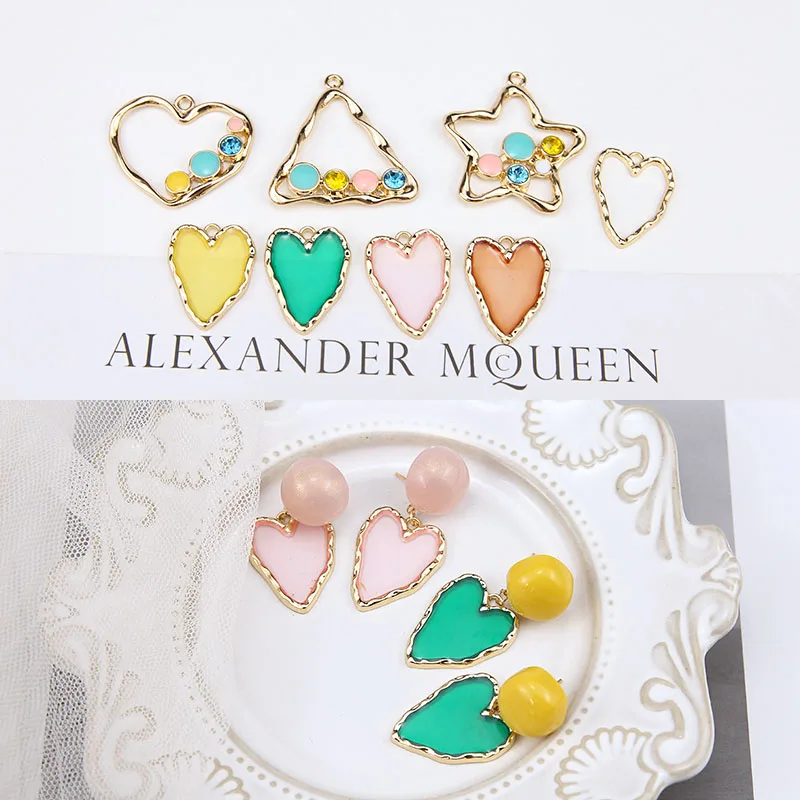Newly arrived hearts shape 30pcs/lot alloy drop oil charms pendant diy earrings/necklace accessory
Newly arrived hearts shape 30pcs/lot alloy drop oil charms pendant diy earrings/necklace accessory
