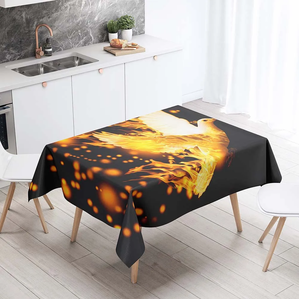 Tablecloth On Rectangular Table Decorative Table Cover 3D Printing Booming Firworks Pattern Dining Tablecloth
Tablecloth On Rectangular Table Decorative Table Cover 3D Printing Booming Firworks Pattern Dining Tablecloth