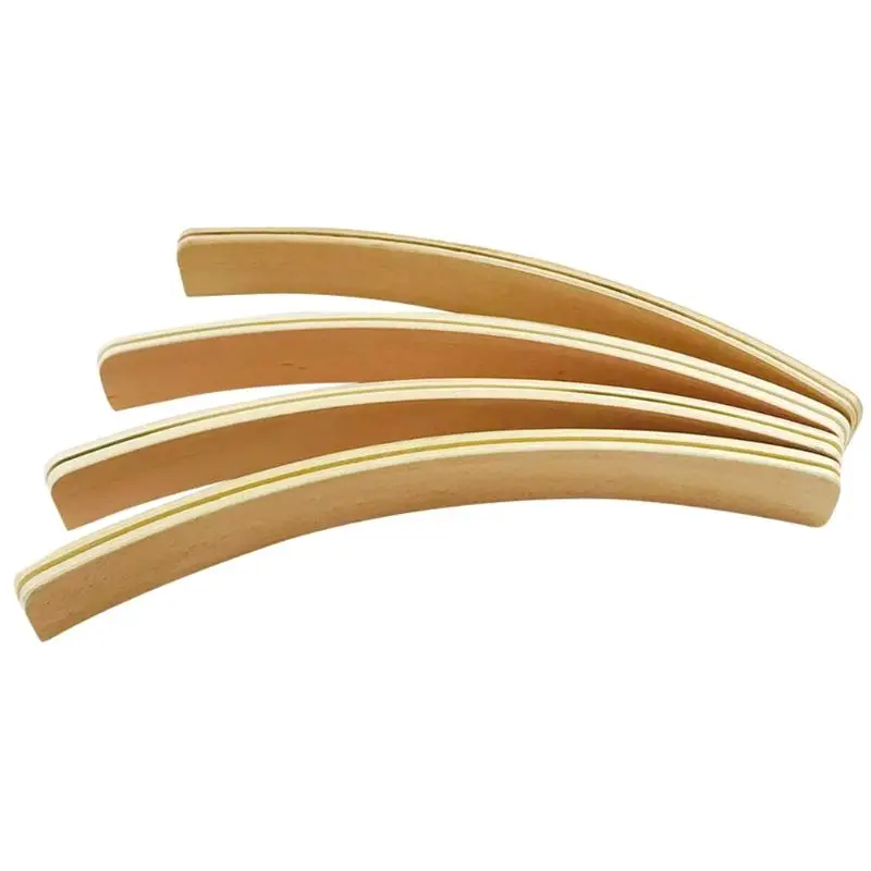 1pc Wooden Hands-Free Playing Card Holder Curved Design Board Game Poker Seat Lazy Poker Base Base Game Organizes Hands