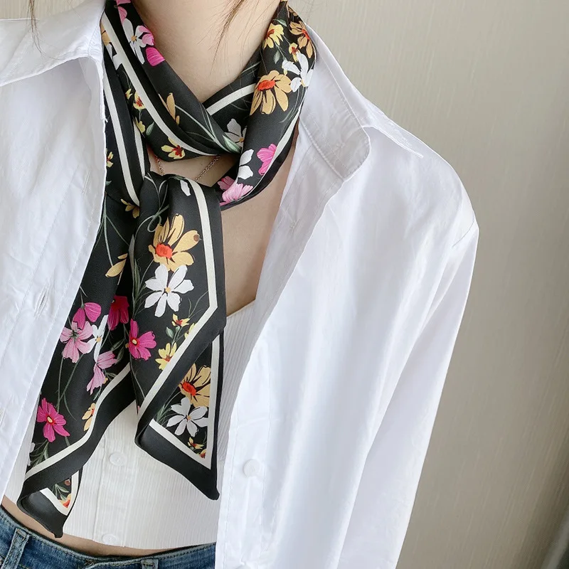 Silk Scarf Women Shawls Wraps Fashion Small Hair Neck Hijabs Foulard Scarves Female Lady bufanda seda mujer echarpe ete soie
Silk Scarf Women Shawls Wraps Fashion Small Hair Neck Hijabs Foulard Scarves Female Lady bufanda seda mujer echarpe ete soie