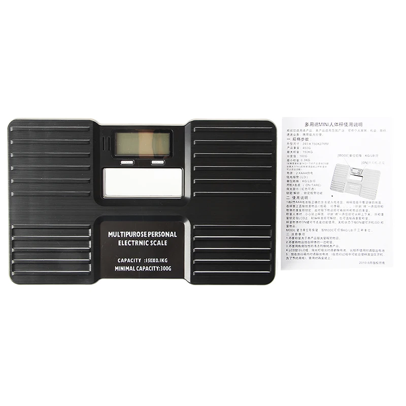 HOT 150KG Digital Electronic Fitness Bathroom Body Fat Weight Scale Health Weighing
HOT 150KG Digital Electronic Fitness Bathroom Body Fat Weight Scale Health Weighing