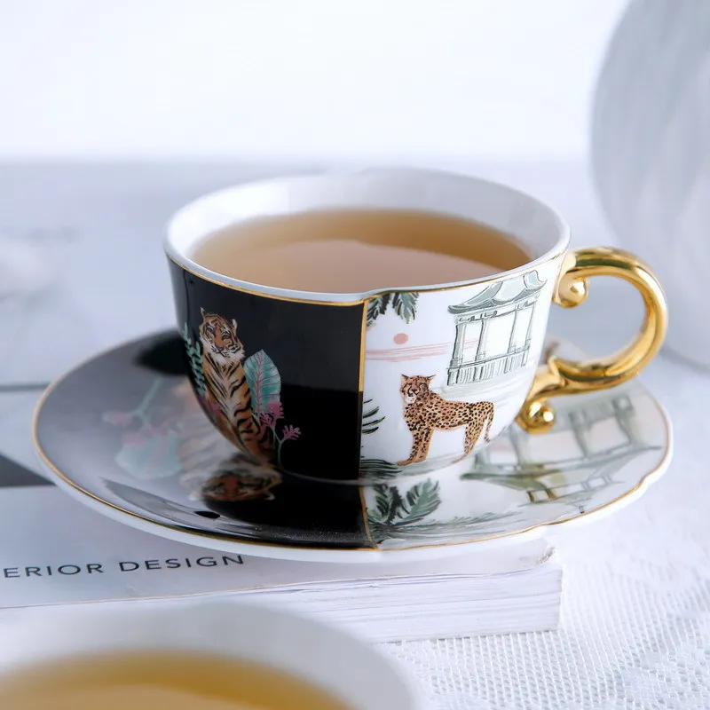 Turkish coffee cups Vintage Style Tiger Irregular Coffee Cups Sets Gold Handle Ceramic Coffee Cup Ceramic Mug Wholesales tea set
Turkish coffee cups Vintage Style Tiger Irregular Coffee Cups Sets Gold Handle Ceramic Coffee Cup Ceramic Mug Wholesales tea set