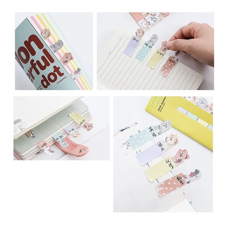 4 pcs naughty cat sticky note Mini index sticker for diary planner agenda memo Bookmarks Office tools School supplies F6881
4 pcs naughty cat sticky note Mini index sticker for diary planner agenda memo Bookmarks Office tools School supplies F6881