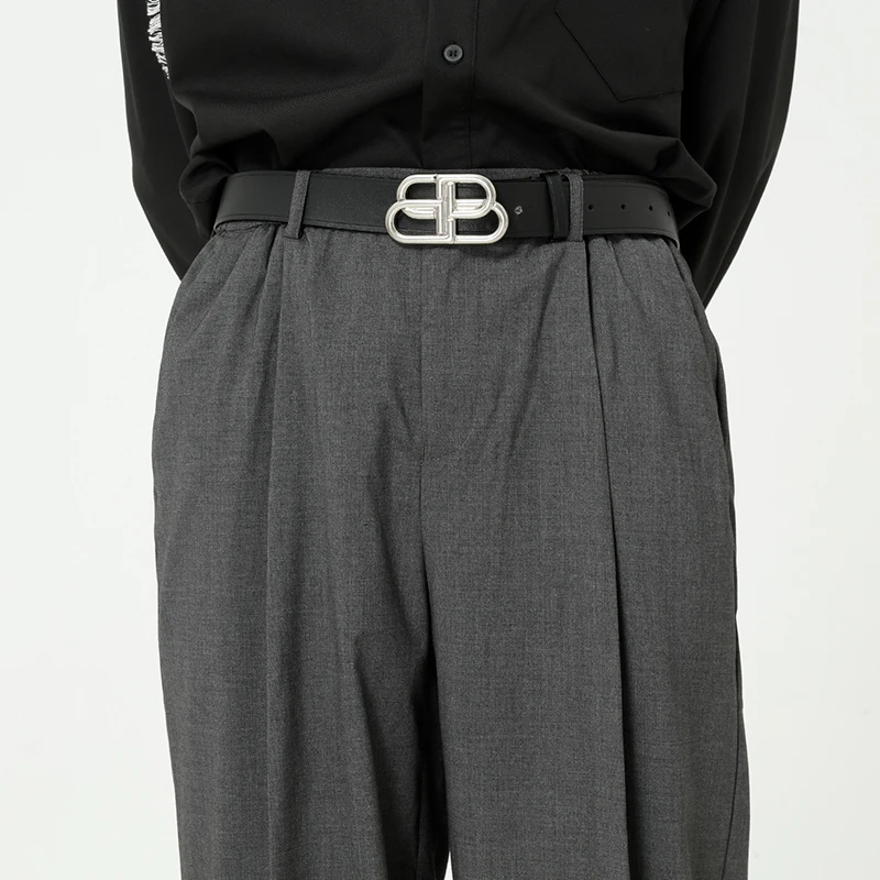 IEFB Men's Wear 2021 New Casual Wide Leg Suit Pants Loose Straight Pants Spring Korean Trend Fashion Trousers Black Grey 9Y5995
IEFB Men's Wear 2021 New Casual Wide Leg Suit Pants Loose Straight Pants Spring Korean Trend Fashion Trousers Black Grey 9Y5995