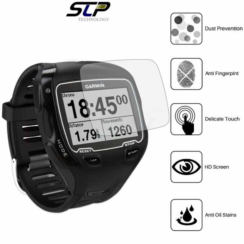 

Smart Watch Screen Protector Guard Cover Shield For Garmin ForeRunner 910XT HD Anti-scratch electrostatic PET Protective Film