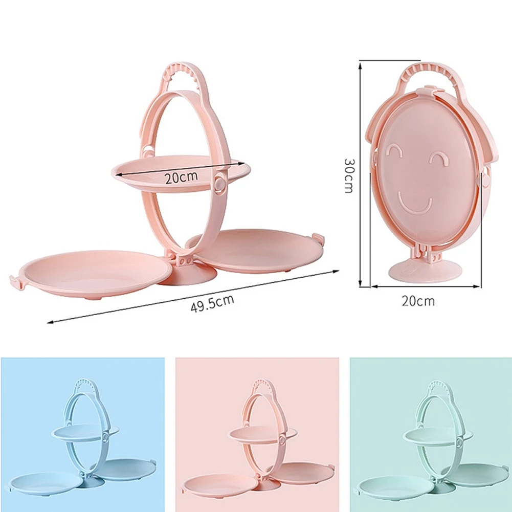 Foldable 3-Layer Fruit Plate Creative Mirror Shape Dried Fruit Tray Folding Snack Rack Plastic Fruit Plate
Foldable 3-Layer Fruit Plate Creative Mirror Shape Dried Fruit Tray Folding Snack Rack Plastic Fruit Plate