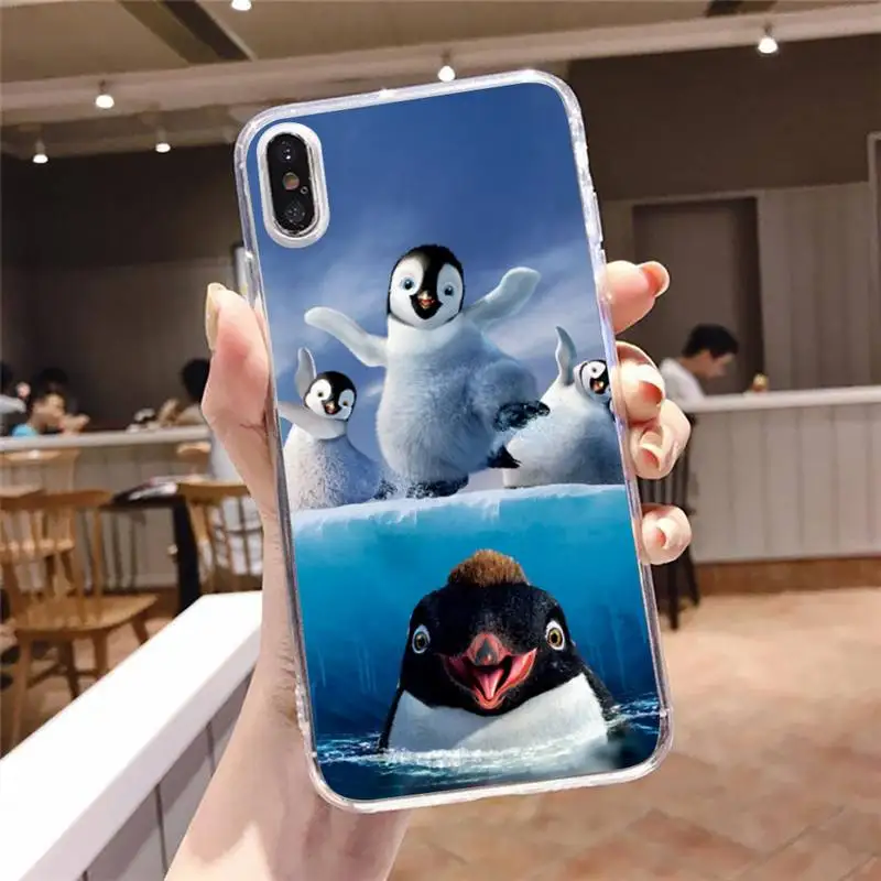 penguin happy feet shell Phone Case Transparent soft For iphone 5 5s 5c se 6 6s 7 8 11 12 plus mini x xs xr pro max
penguin happy feet shell Phone Case Transparent soft For iphone 5 5s 5c se 6 6s 7 8 11 12 plus mini x xs xr pro max