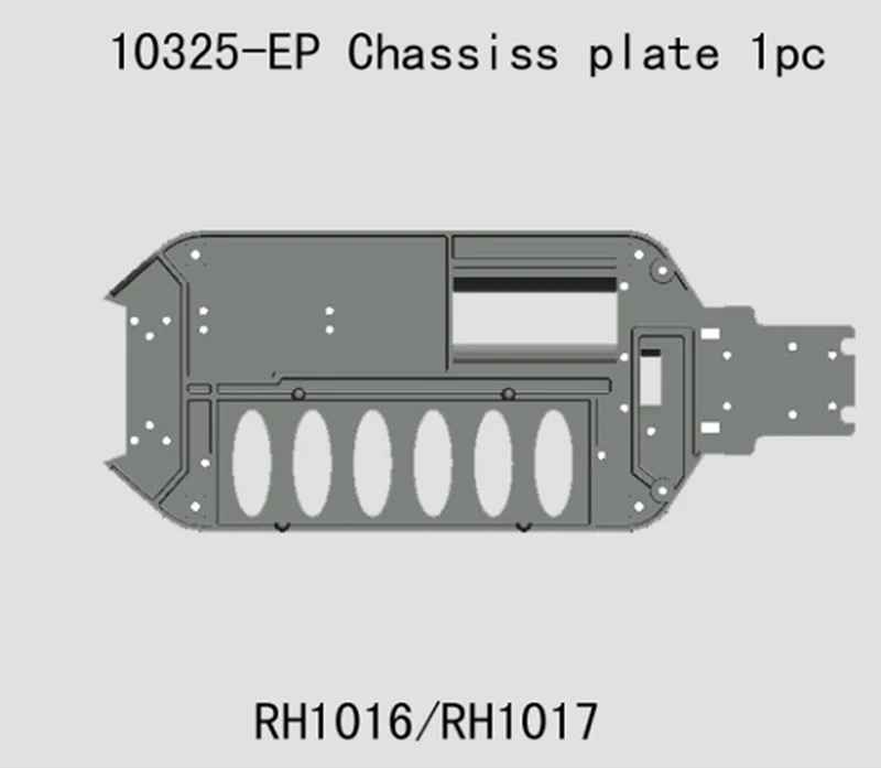 Buggy EP Chassis Plate Rear Part 10325 fit vrx racing 1/10 scale 4WD remote contol car accessories RH1016 RH1017 SPIRIT
Buggy EP Chassis Plate Rear Part 10325 fit vrx racing 1/10 scale 4WD remote contol car accessories RH1016 RH1017 SPIRIT