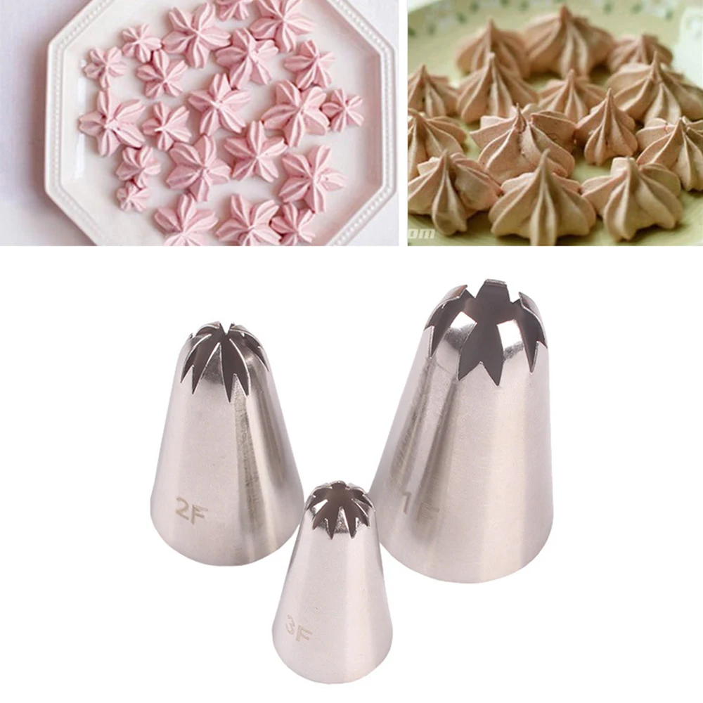 3 Pcs/set Cherry Type Mounting Nozzles Biscuit Mold Chocolate Mold Cream Cake Piping Nozzles Pastry Baking Tools
3 Pcs/set Cherry Type Mounting Nozzles Biscuit Mold Chocolate Mold Cream Cake Piping Nozzles Pastry Baking Tools