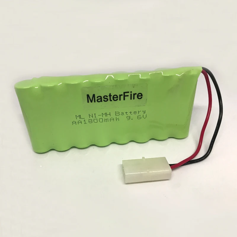 MasterFire 3PACK/LOT New AA Ni-MH 9.6V 1800mAh Ni MH Battery Rechargeable Batteries Pack With two wires Plugs
MasterFire 3PACK/LOT New AA Ni-MH 9.6V 1800mAh Ni MH Battery Rechargeable Batteries Pack With two wires Plugs