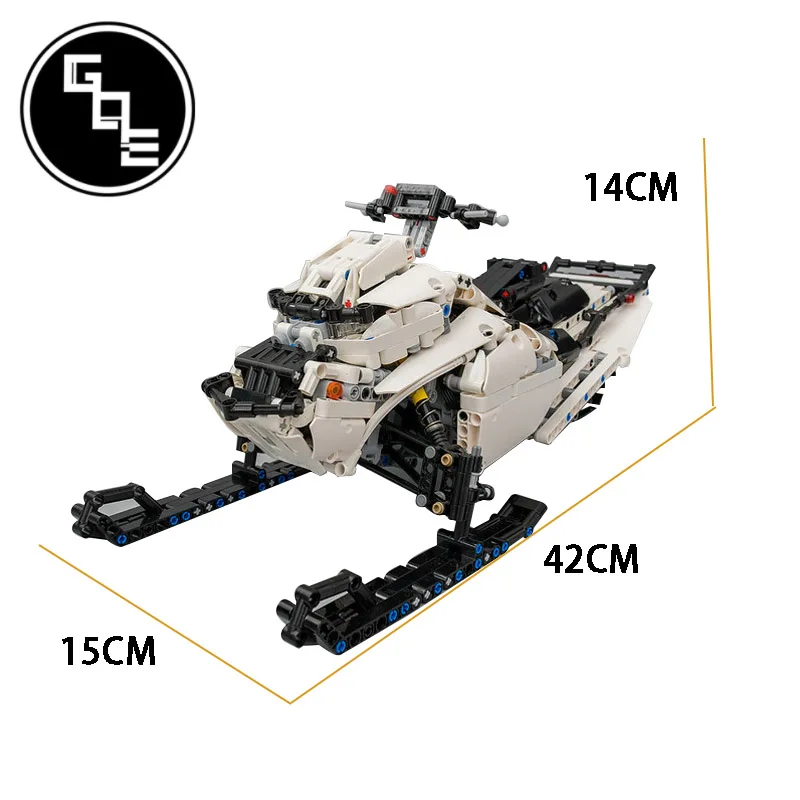City Technology Snowmobile Snow Sports Building Blocks High-Tech Snowmobile Brick Enlightenment Gifts Educational Toys for Boys
City Technology Snowmobile Snow Sports Building Blocks High-Tech Snowmobile Brick Enlightenment Gifts Educational Toys for Boys