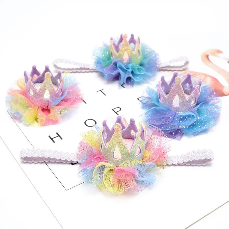 Wecute Baby Headband Baby Girl Princess Crown Hair Accessories Lace Gauze Crown Hair Band Skirt Accessories Children's Headwear
Wecute Baby Headband Baby Girl Princess Crown Hair Accessories Lace Gauze Crown Hair Band Skirt Accessories Children's Headwear