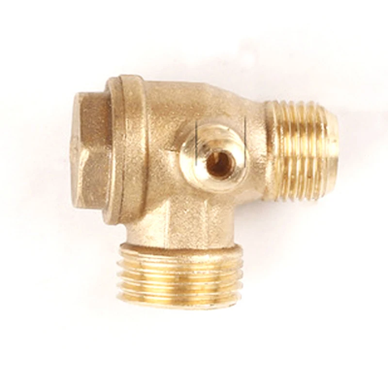 1Pcs 3 Port Aluminum Alloy Check Valve Brass Male Thread Check Valve Air Compressor Connector For Air Compressor
1Pcs 3 Port Aluminum Alloy Check Valve Brass Male Thread Check Valve Air Compressor Connector For Air Compressor