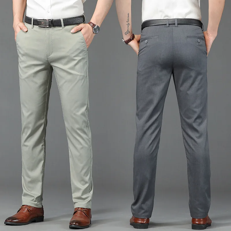New Design Autumn Men Casual Pants Thick Loose Male Pant High Waist Straight Trousers Business Fashion Pants Man Plus Size 2021
New Design Autumn Men Casual Pants Thick Loose Male Pant High Waist Straight Trousers Business Fashion Pants Man Plus Size 2021