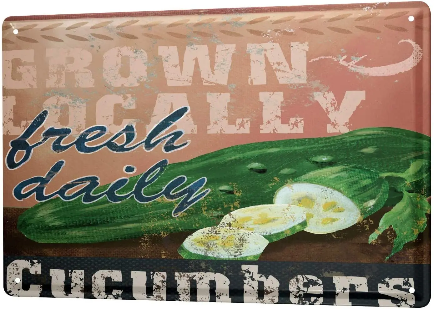 Kitchen R Cucumber Poster Funny Sign Tin Art Wall Decor Vintage Aluminum Retro Metal Tin Sign Painting Decorative Signs 20x30cm
Kitchen R Cucumber Poster Funny Sign Tin Art Wall Decor Vintage Aluminum Retro Metal Tin Sign Painting Decorative Signs 20x30cm