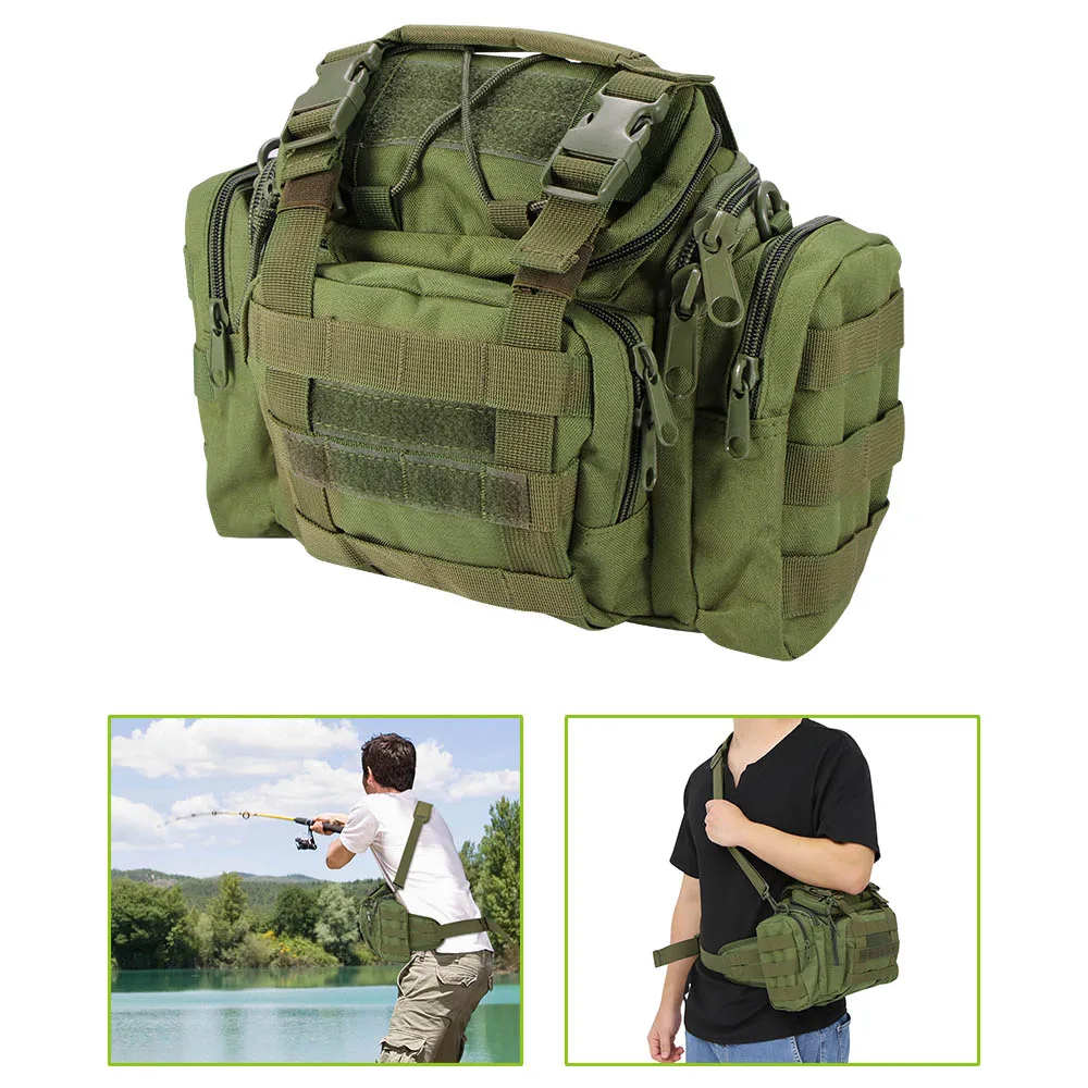 Multi-Functional Oxford Waterproof Bag Tactical Belt Bag Camping Hunting Fishing Tackles Bag Large Capacity Adjustable Strap
Multi-Functional Oxford Waterproof Bag Tactical Belt Bag Camping Hunting Fishing Tackles Bag Large Capacity Adjustable Strap