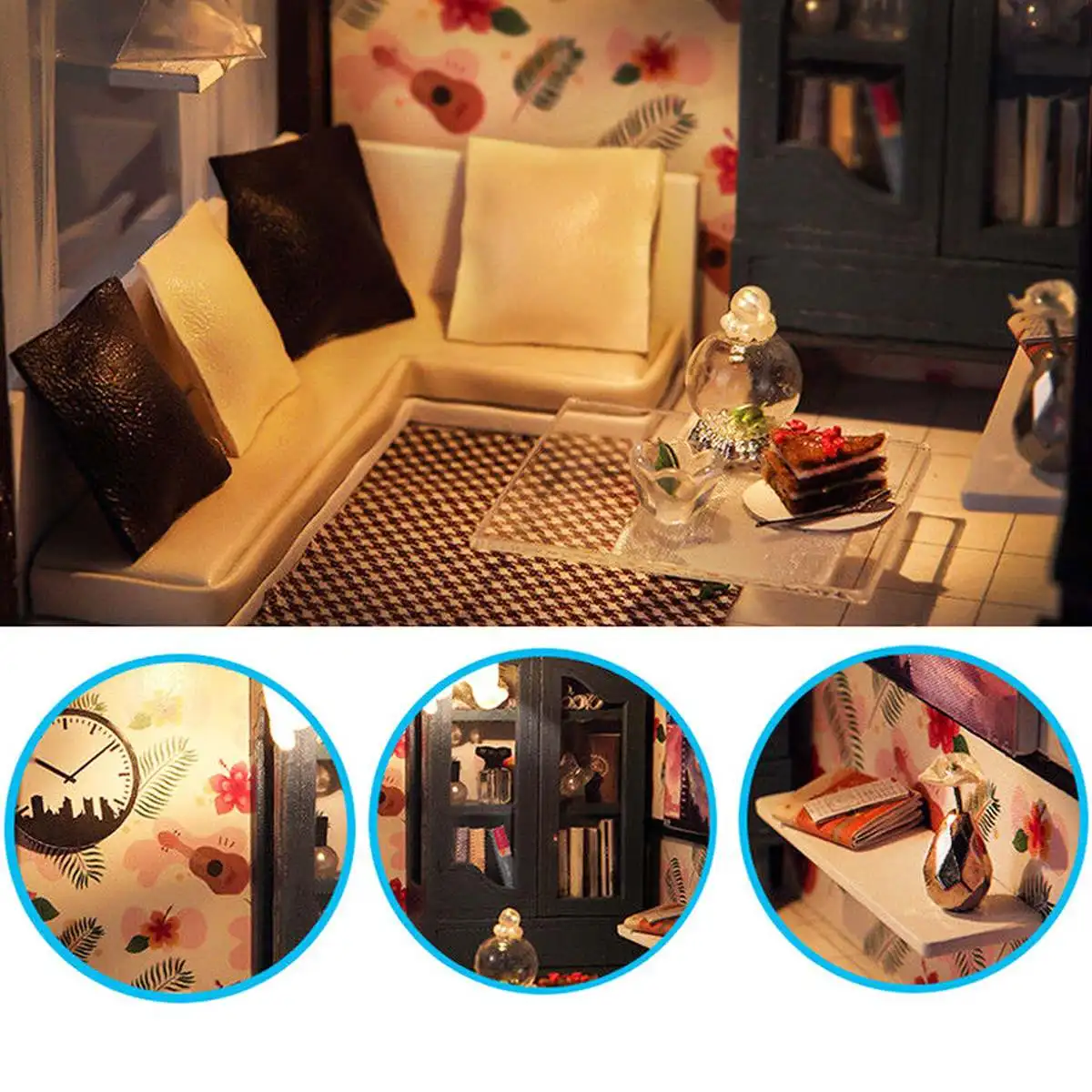 DIY Big Villa Doll House Furniture Miniature Kits Roombox Villa Valencia Coastal Wood Houses Toy Children Kids Adult Gift
DIY Big Villa Doll House Furniture Miniature Kits Roombox Villa Valencia Coastal Wood Houses Toy Children Kids Adult Gift