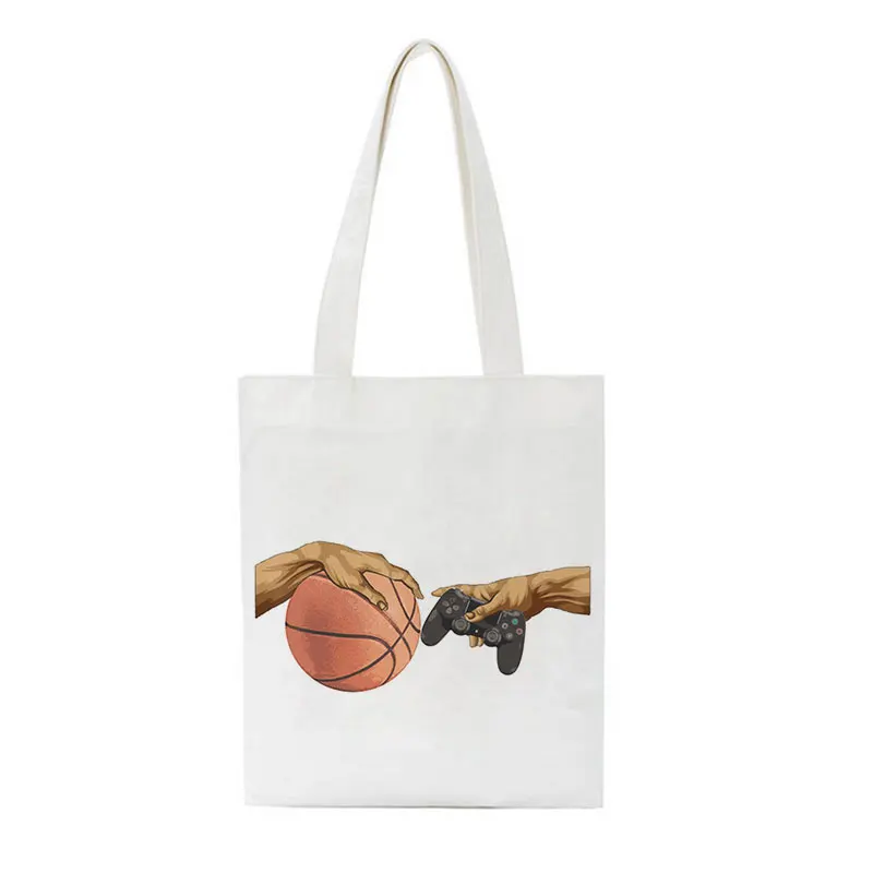 Women Bag Summer Funny Print Handbag Harajuku Style Shoulder Tote Canvas Bags Graphic Casual White Students Basic Hand Bags
Women Bag Summer Funny Print Handbag Harajuku Style Shoulder Tote Canvas Bags Graphic Casual White Students Basic Hand Bags