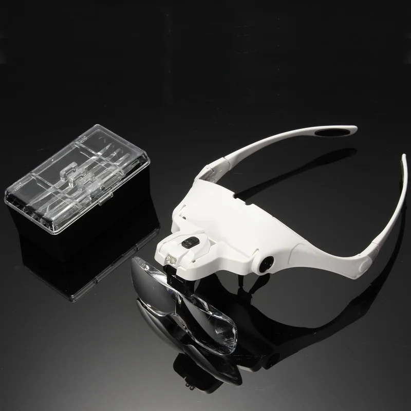 1.0x 1.5x 2.0x 2.5x 3.5x magnifying glass LED light tool 1 5 lens adjustable eyelash false head band magnifying glass
1.0x 1.5x 2.0x 2.5x 3.5x magnifying glass LED light tool 1 5 lens adjustable eyelash false head band magnifying glass