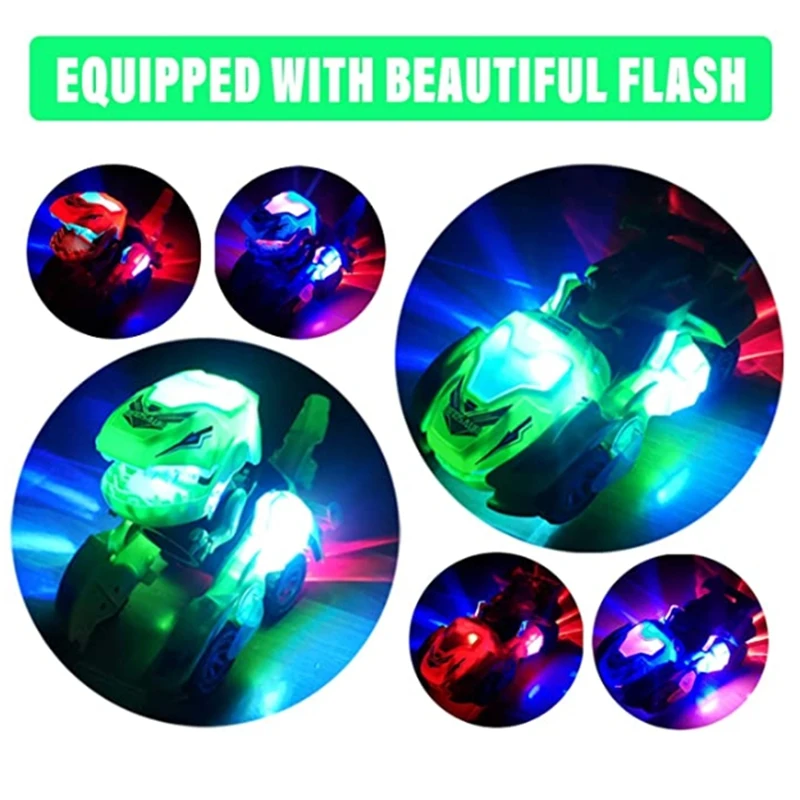 Electric Deformation Dinosaur Best Toy Gift with LED Lights Sound Deformation Dinosaur Toy Car
Electric Deformation Dinosaur Best Toy Gift with LED Lights Sound Deformation Dinosaur Toy Car