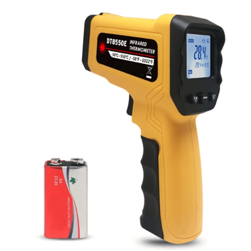 Infrared Lidar Thermometer Digital LCD Display Non-Contact Temperature Checker For Cooking Freezer Industry
Infrared Lidar Thermometer Digital LCD Display Non-Contact Temperature Checker For Cooking Freezer Industry